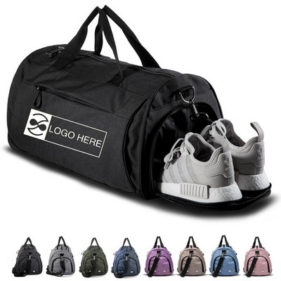 Gym Bag with Shoe & Wet Compartment