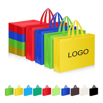 Eco Friendly Large Capacity Reusable Non-Woven Shopping Tote Bag
